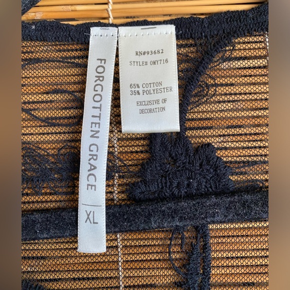 Forgotten Grace Tie Front Duster.  US XL - Picture 7 of 7